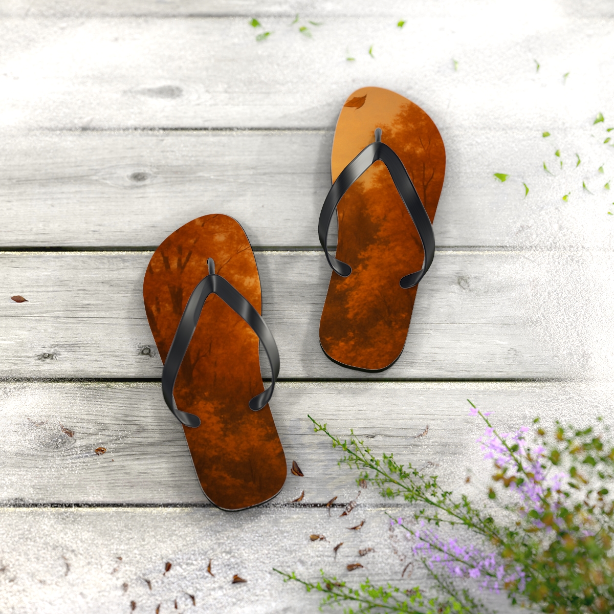 Amber Horizon Walk Flip Flops