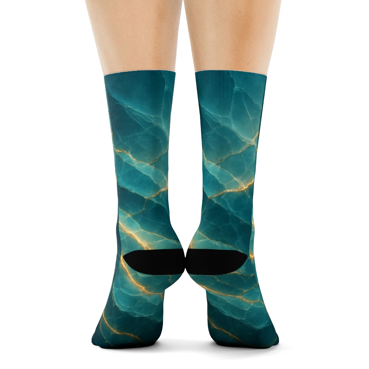 Prism Vein Cascade sports performance socks