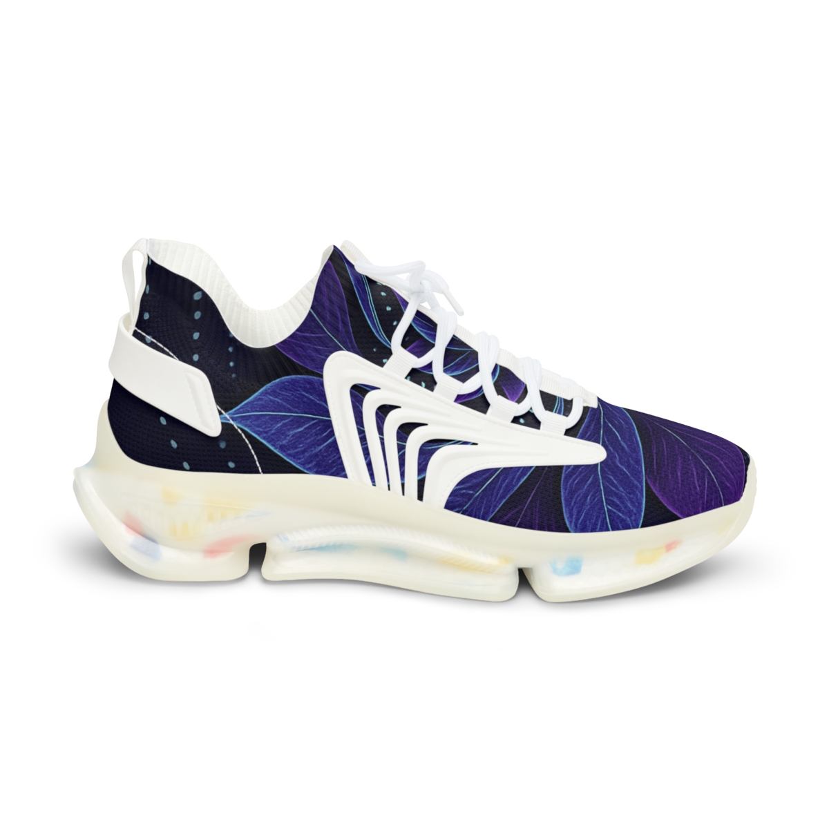Orchid Vortex Rosette comfortable running sneakers
