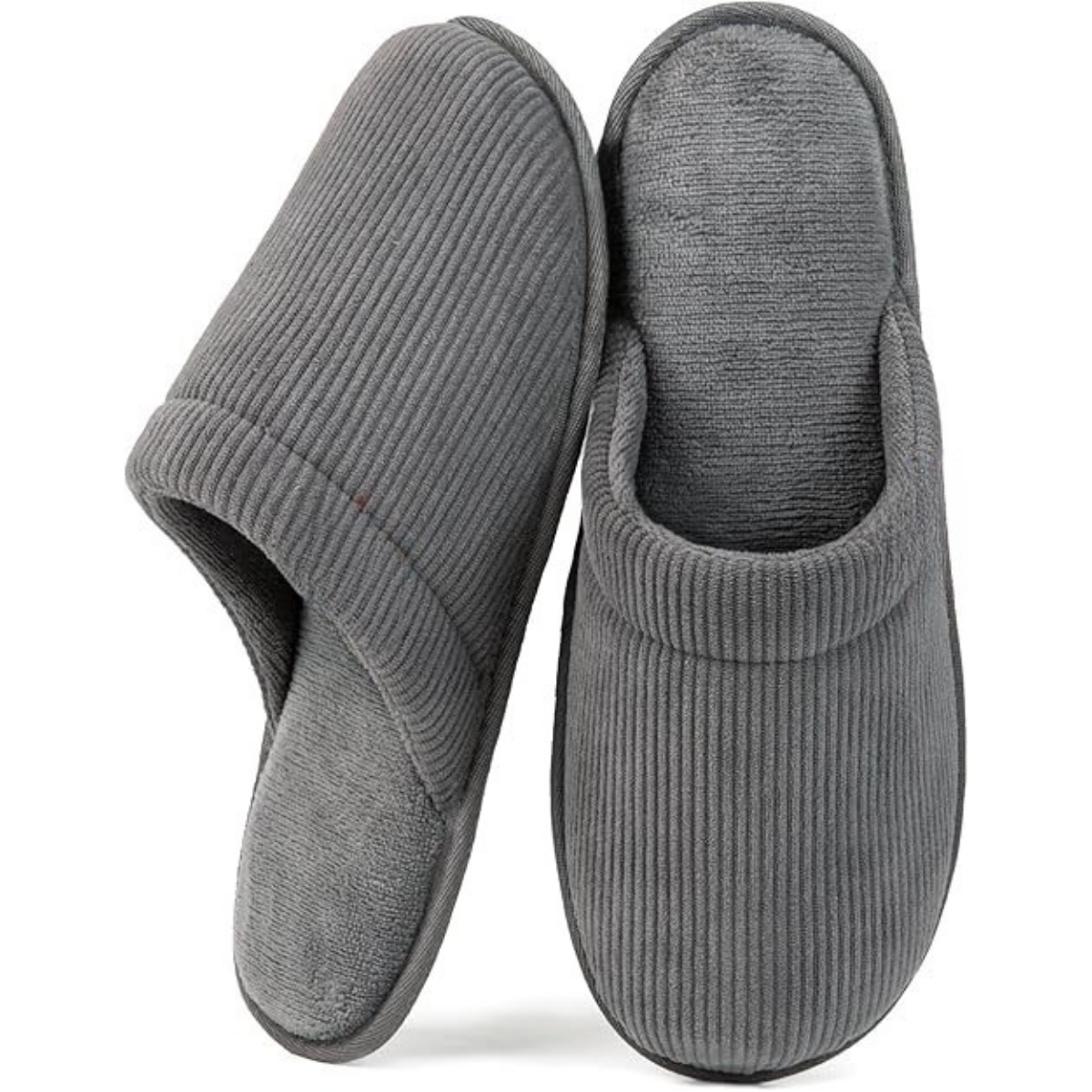 Corduroy Slip On Slippers