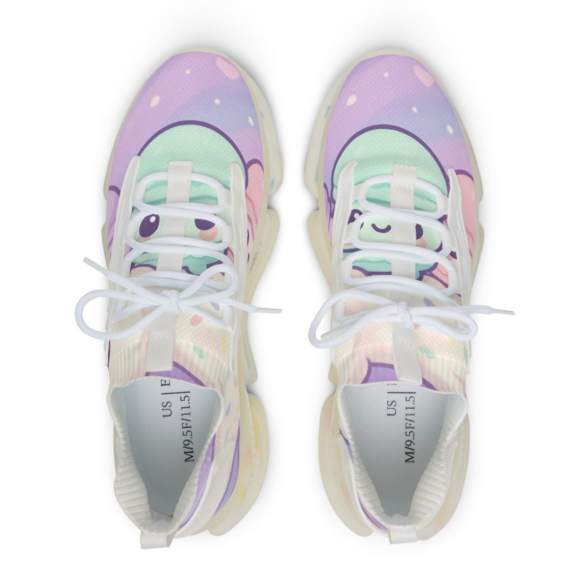 Cosmic Macaron Comet Parade stylish casual sneakers