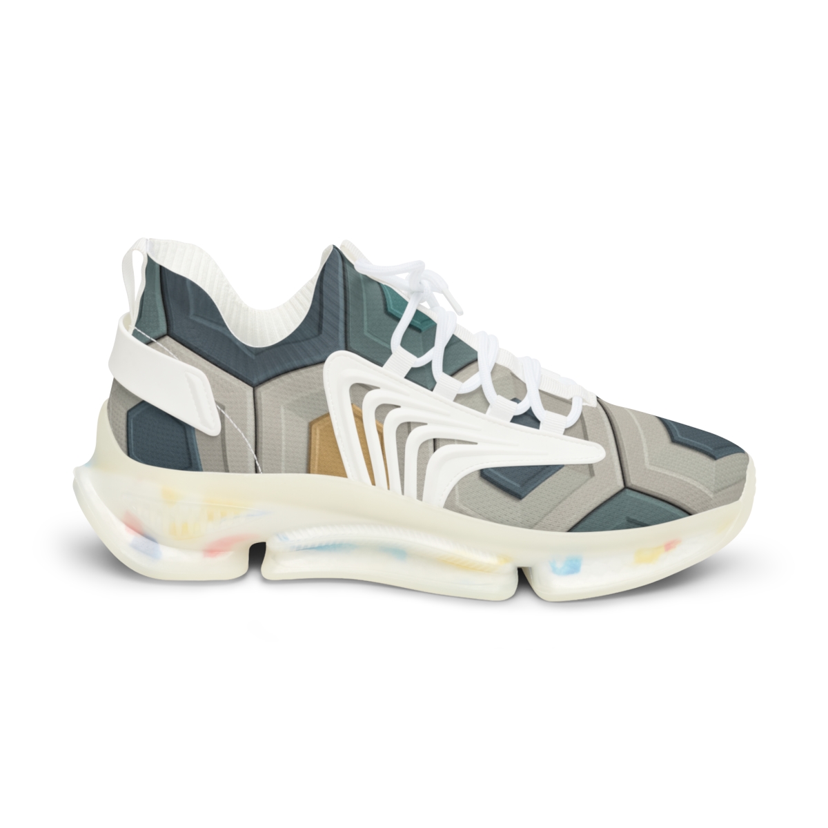 Hex Drift Microfacet Quilt premium sport sneakers