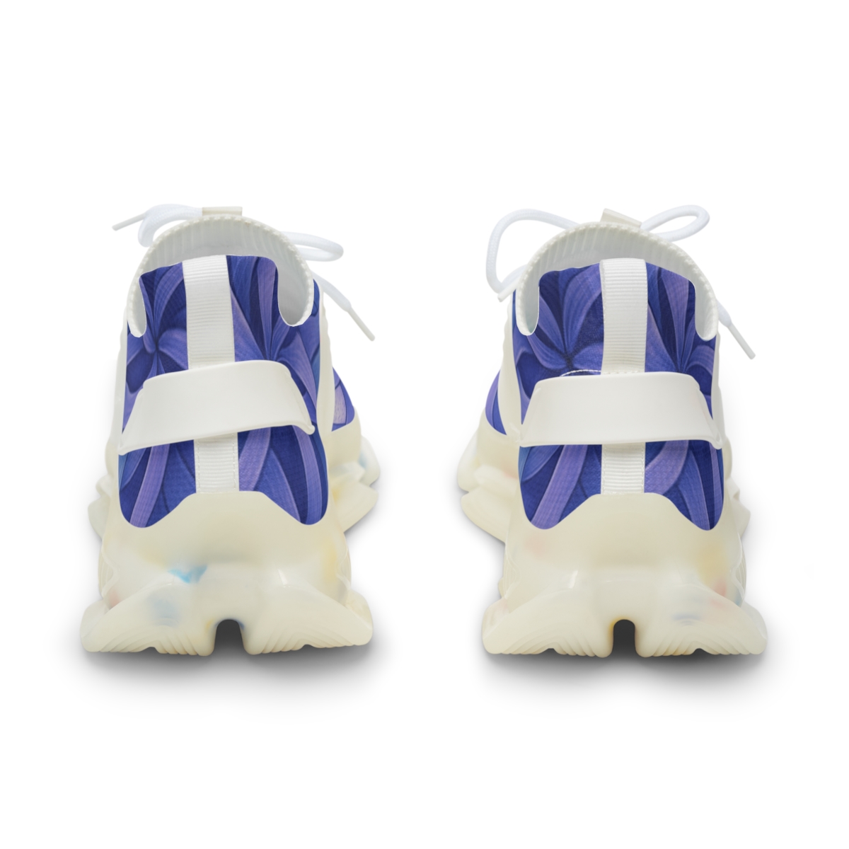 Orchid Drift Rosette Weave unique printed sneakers