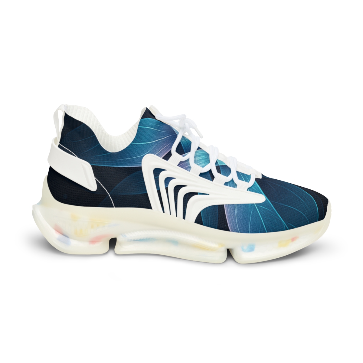 Orchid Vein Holograph Weave lifestyle sneakers