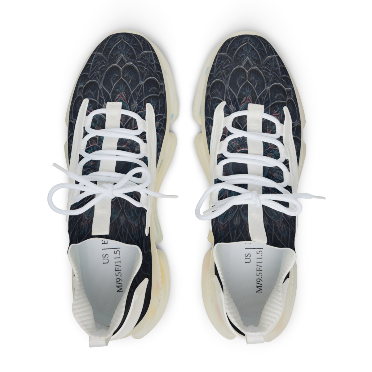 Prismatic Orbit Filigree stylish casual sneakers