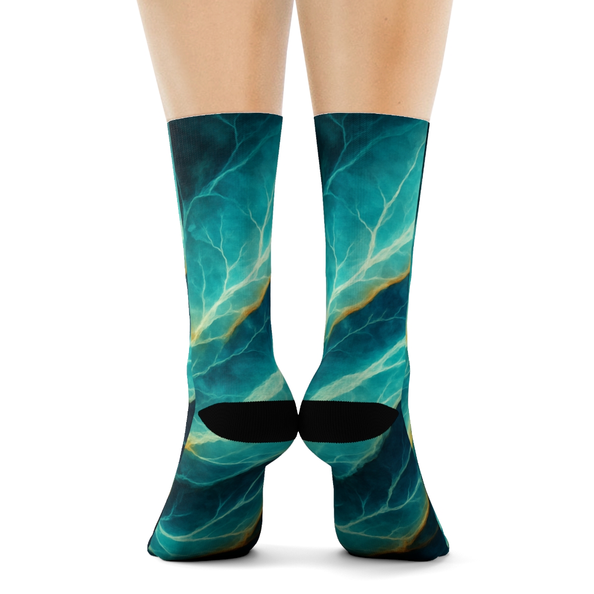 Prism Vein Cascade warm winter socks