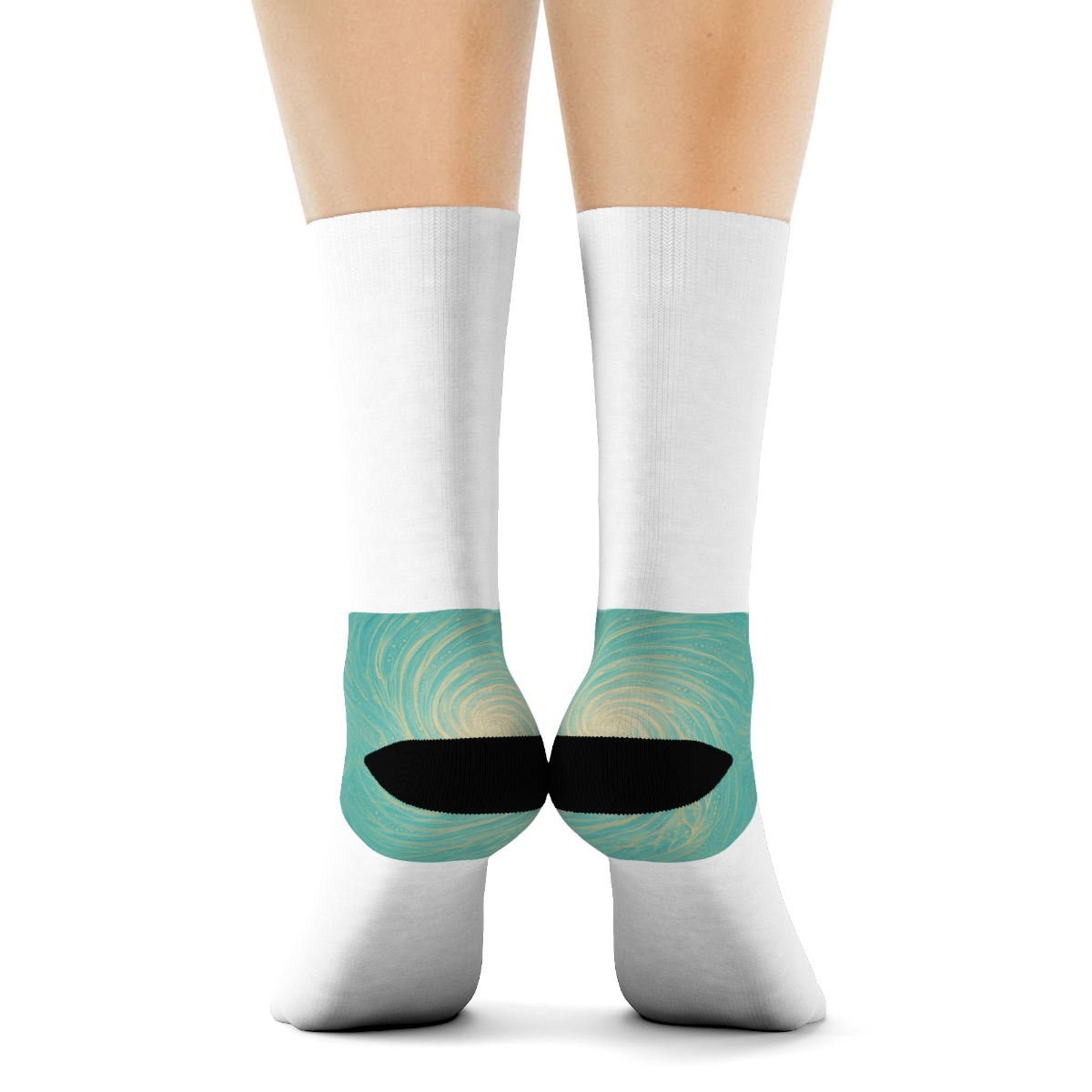 Nature's Spiral Flow Socks