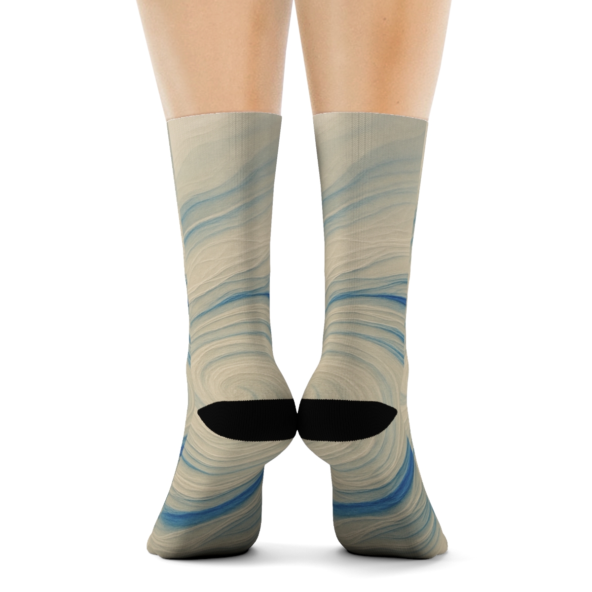 Vortex Silt Wavefront Tapestry trendy colorful socks