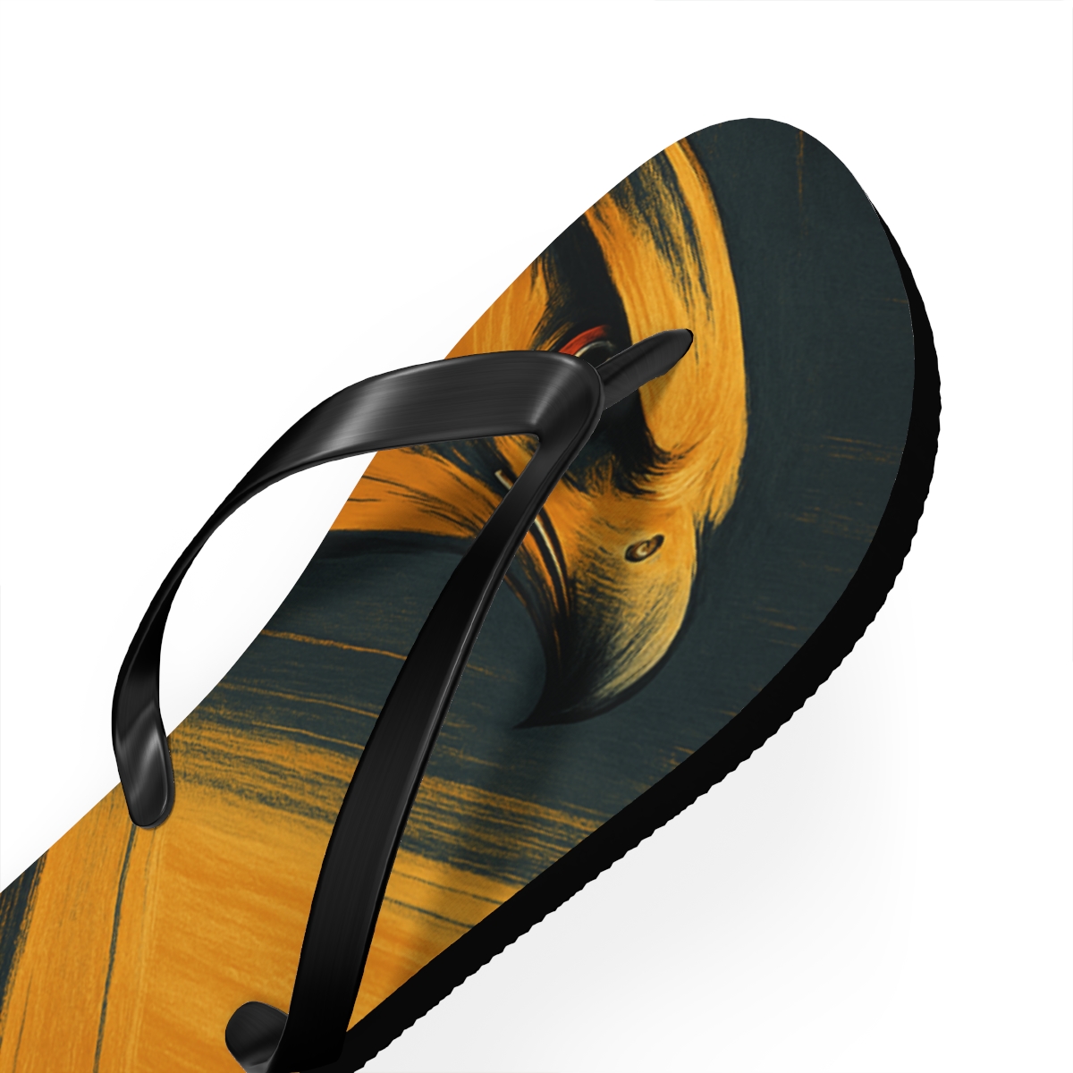 Golden Glide Flip Flops