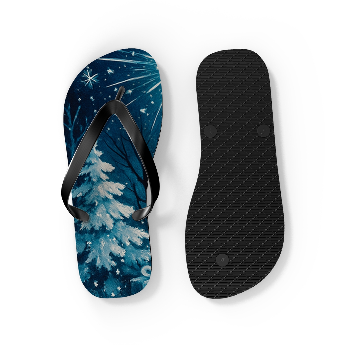 Midnight Spark Serenity Flip Flops