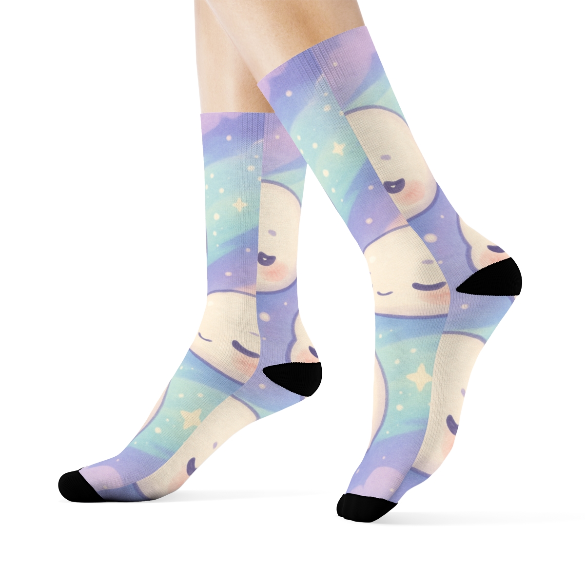 Cosmic Mochi Comet Sleepover stylish patterned socks