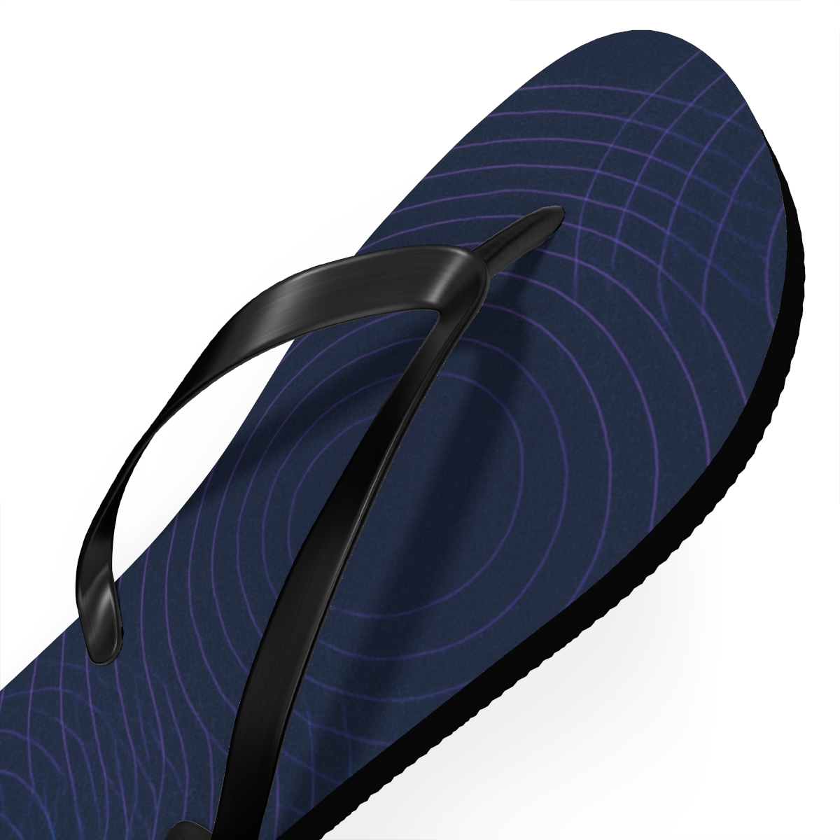 Moire Orbit Weave custom flip flops