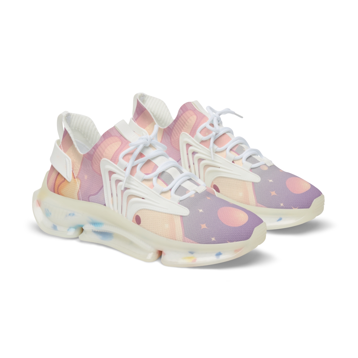 Cotton Candy Comet Cafe comfortable running sneakers