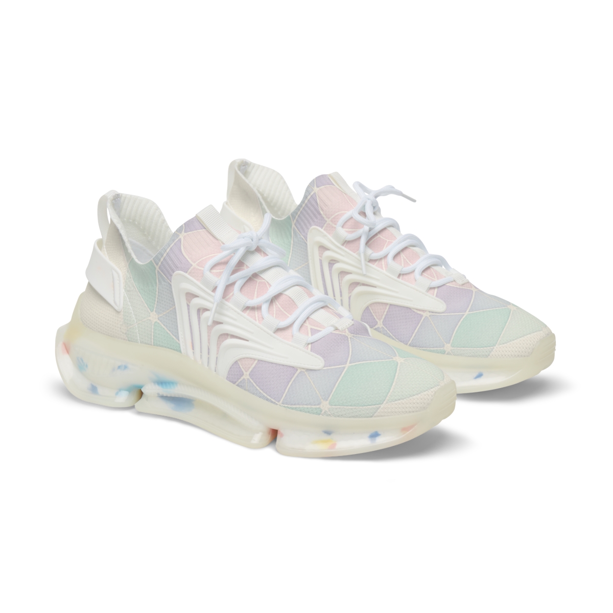 Pastel Prism Rosette Circuit comfortable running sneakers
