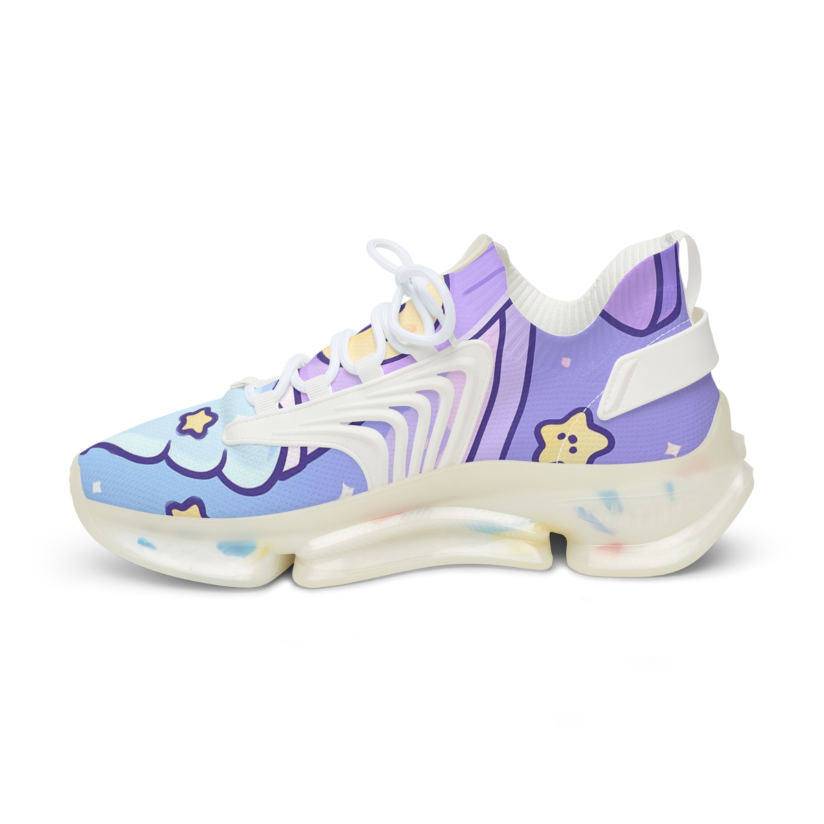 Pastel Moon Milkshake Dreams custom sneakers