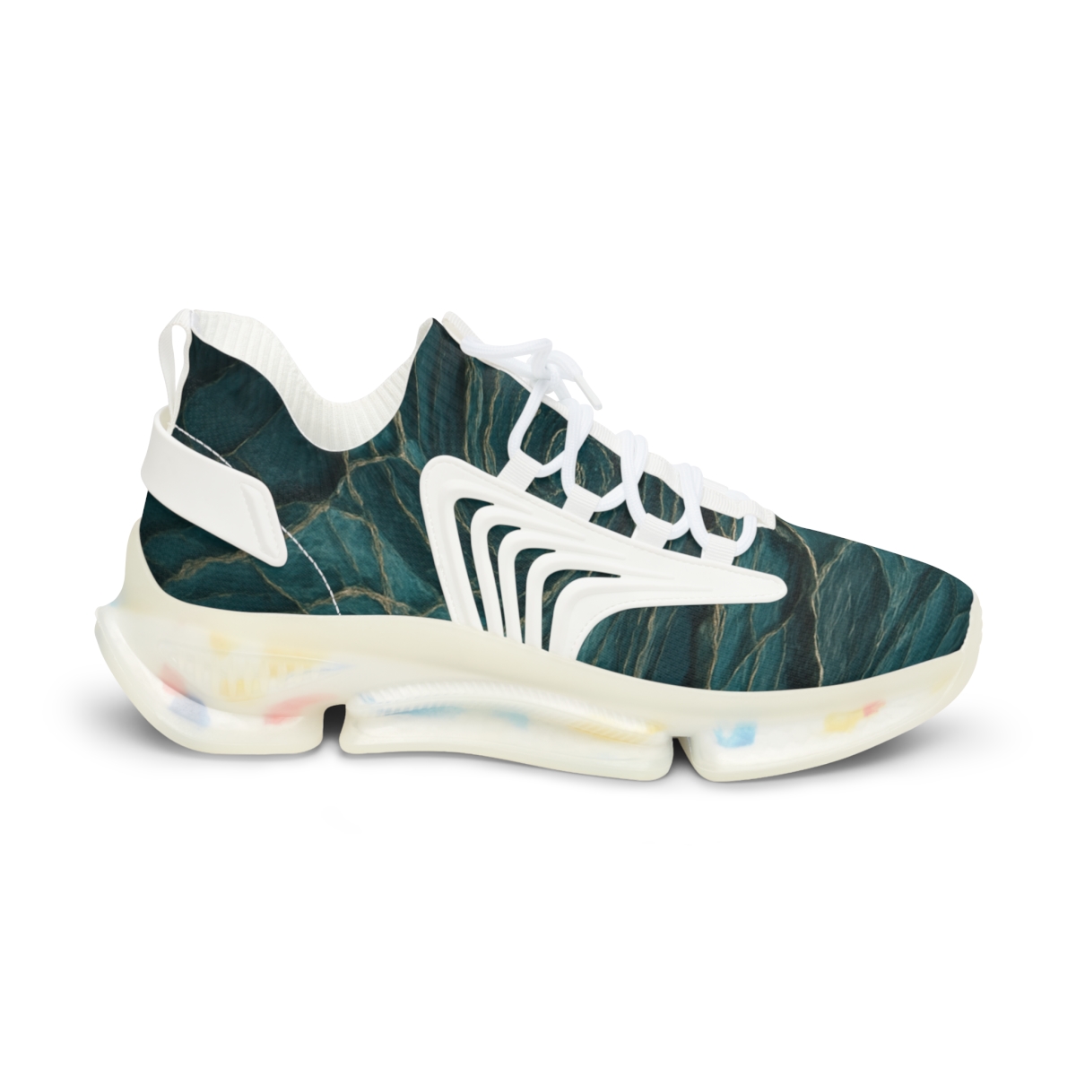 Eddy Vein Lattice unique printed sneakers