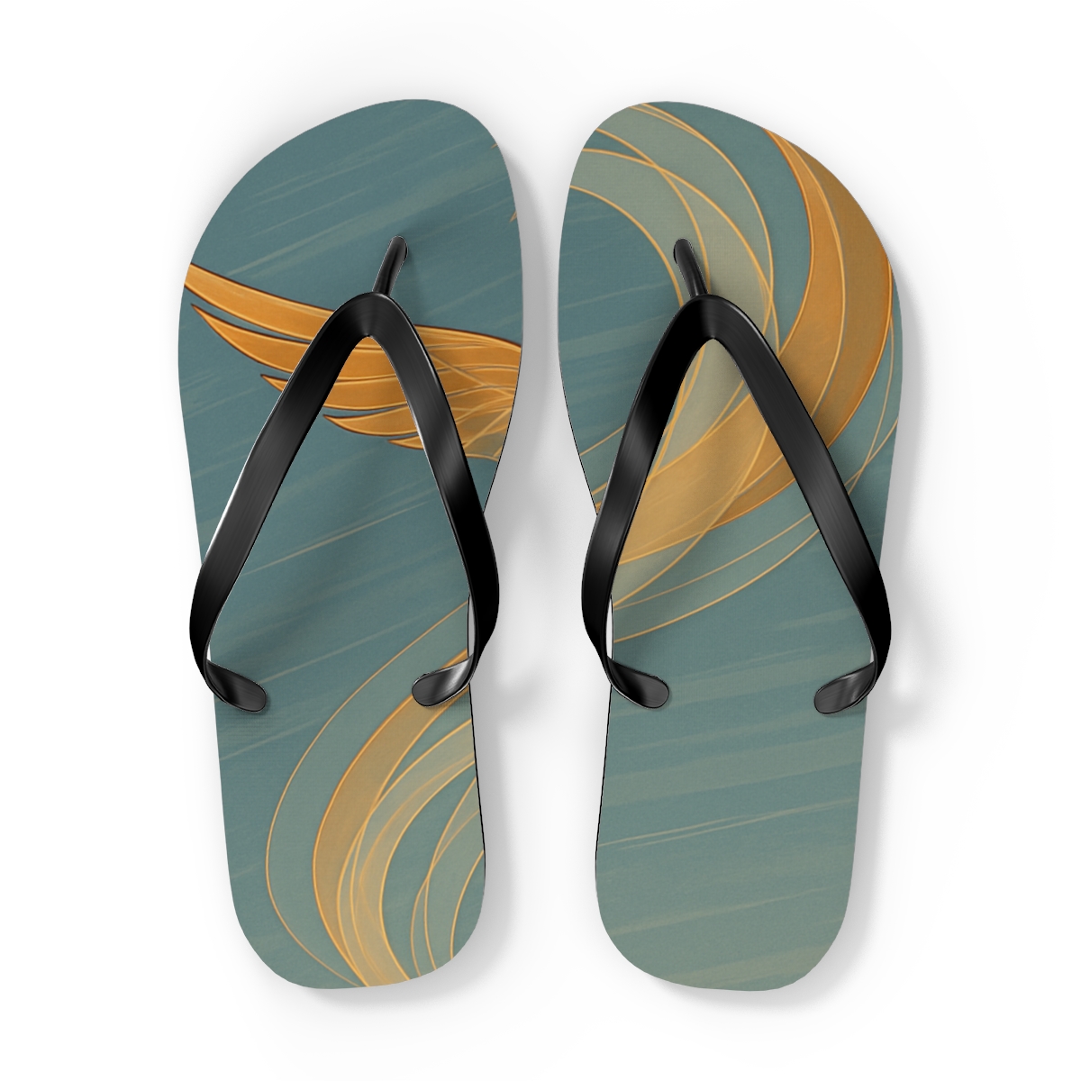 Hawk Thermal Draft trendy printed flip flops