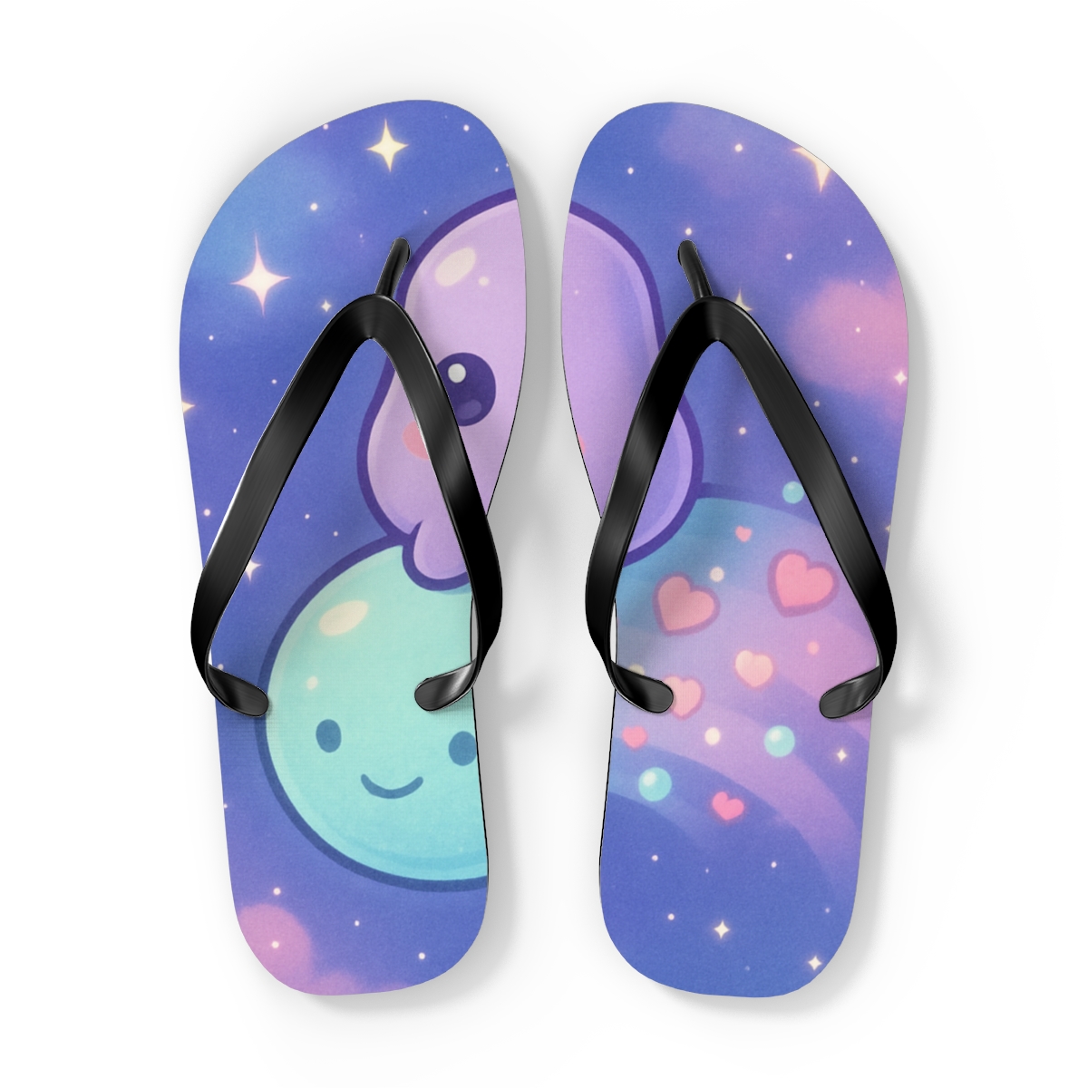 Cosmic Pudding Comet soft sole flip flops