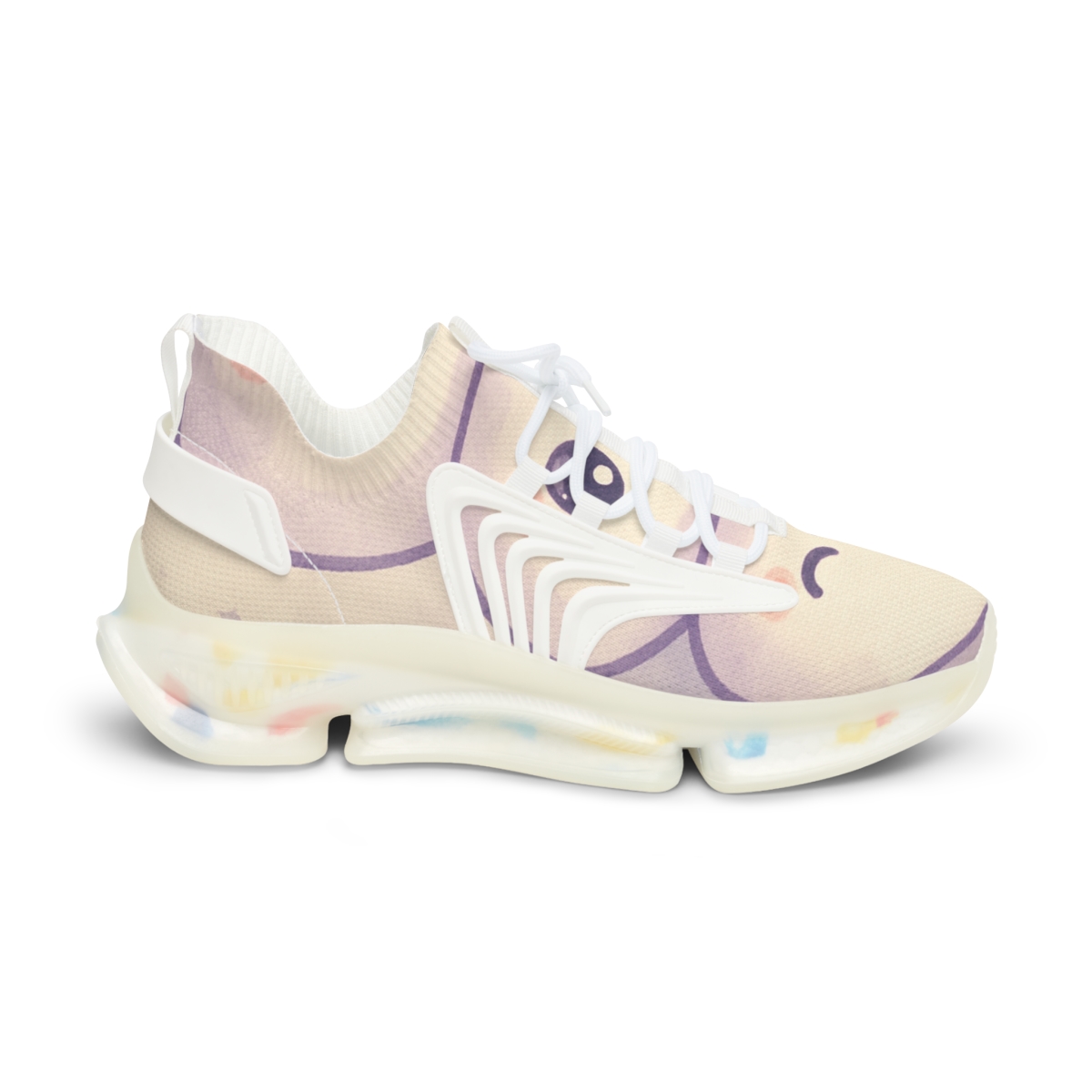 Mochi Moon Mates personalized athletic sneakers