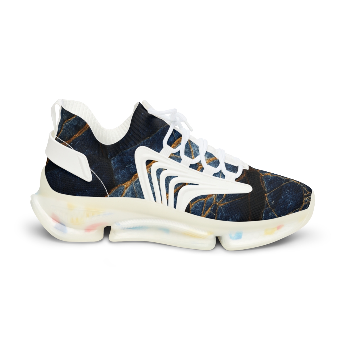 Prismatic Strata Vein Lattice designer branded sneakers