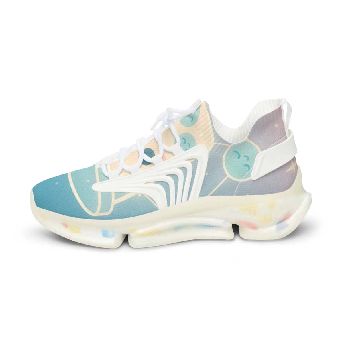 Cosmic Bubble Tea Constellation designer branded sneakers