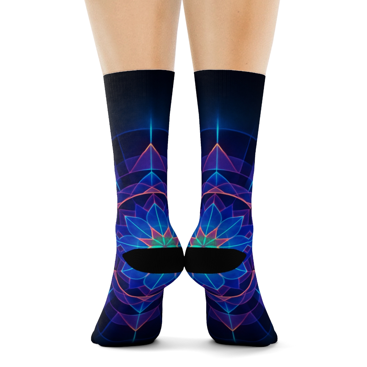 Aurora Prism Spokewheel stylish patterned socks
