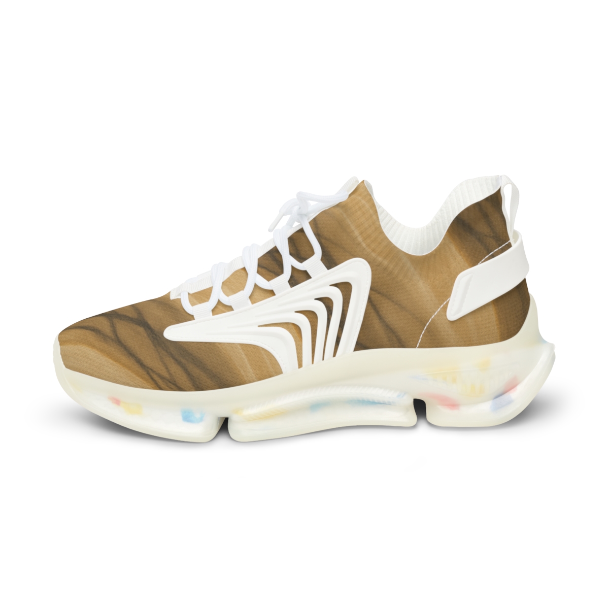 Wind Carved Arc Vein Weave stylish casual sneakers