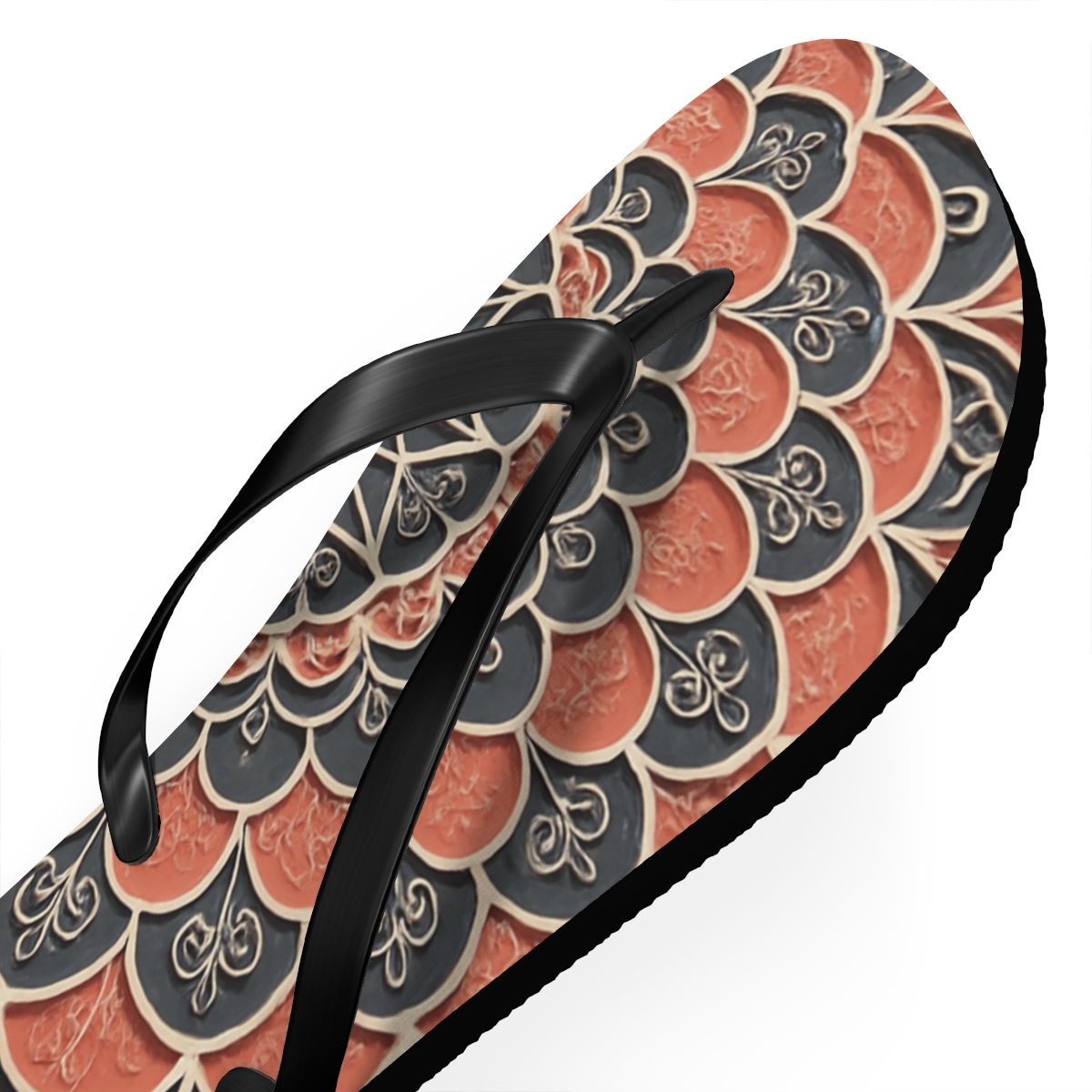 Coral Bloom Harmony Flip Flops