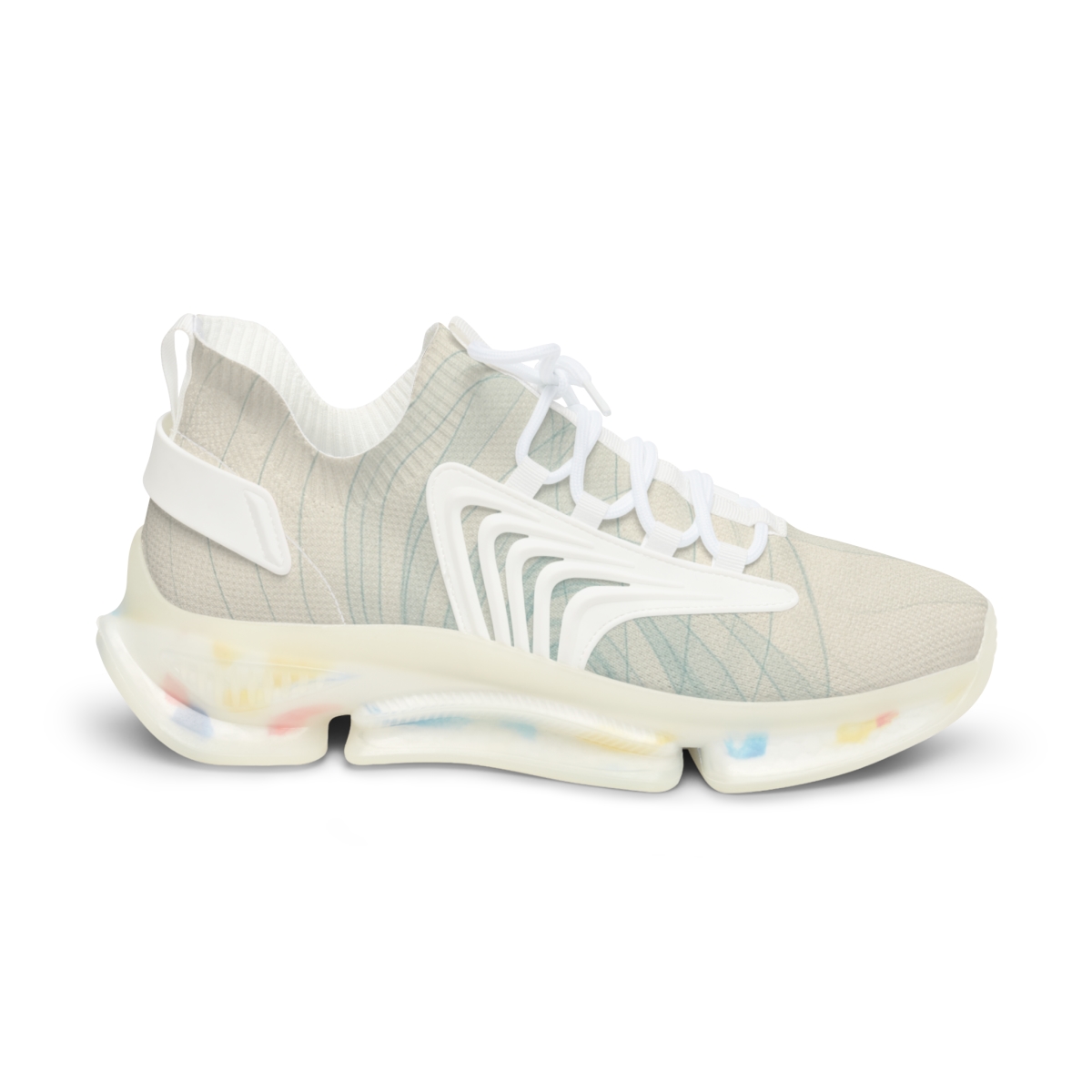 Vapor Curl Wavefront Diagram personalized athletic sneakers