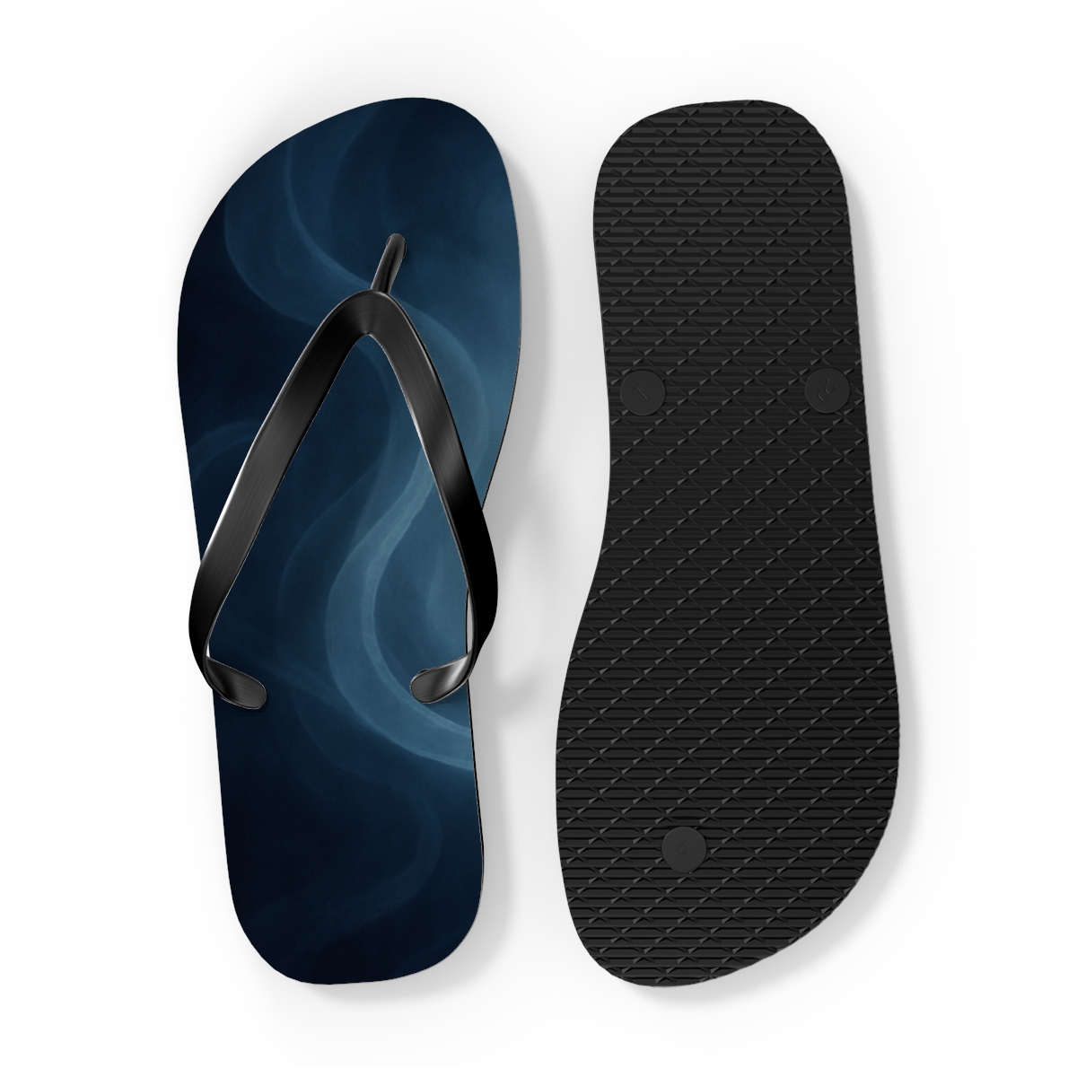 Octopus Ink Memory Veil trendy printed flip flops