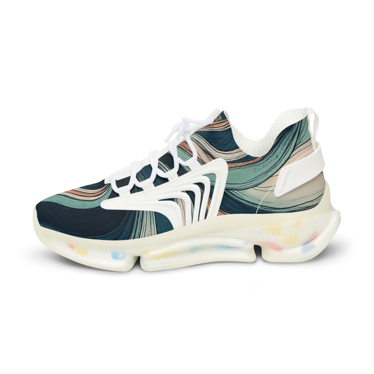 Eddy Vein Ripple Weave stylish casual sneakers