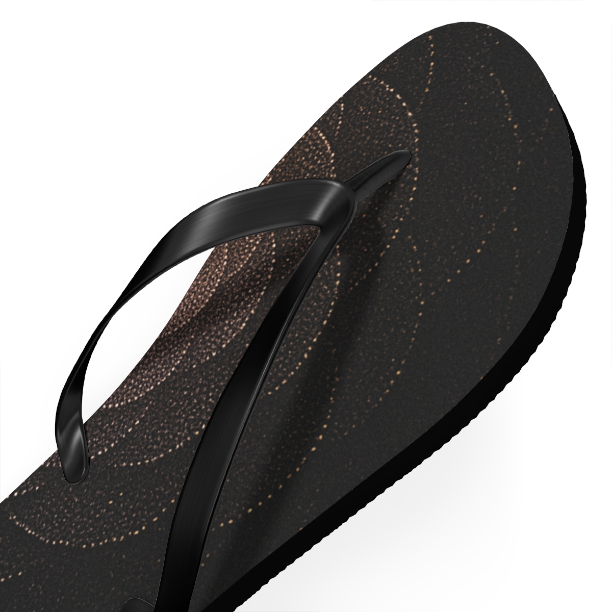 Ranunculus Dot Spiral Metric trendy printed flip flops