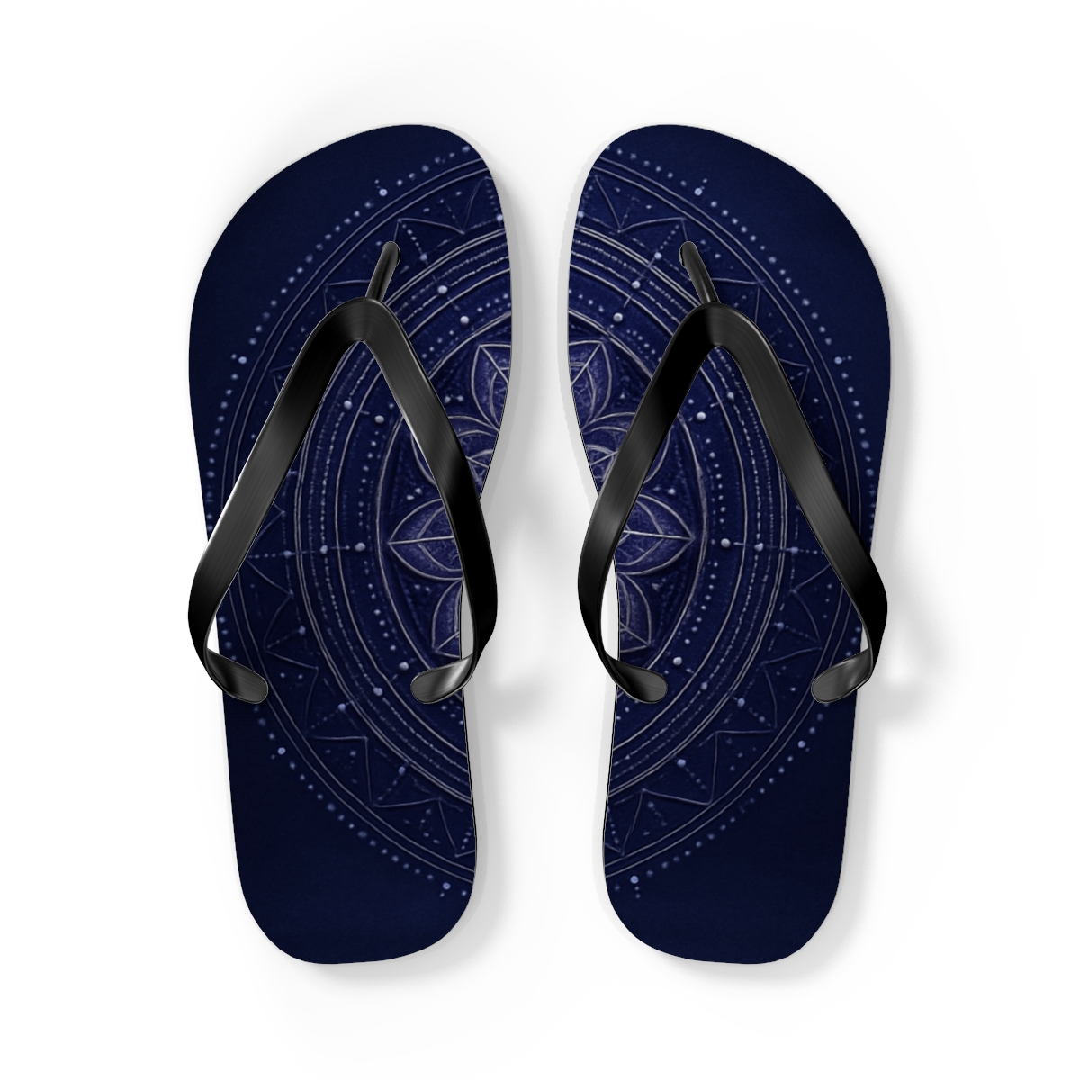 Luminous Petal Glow Flip Flops