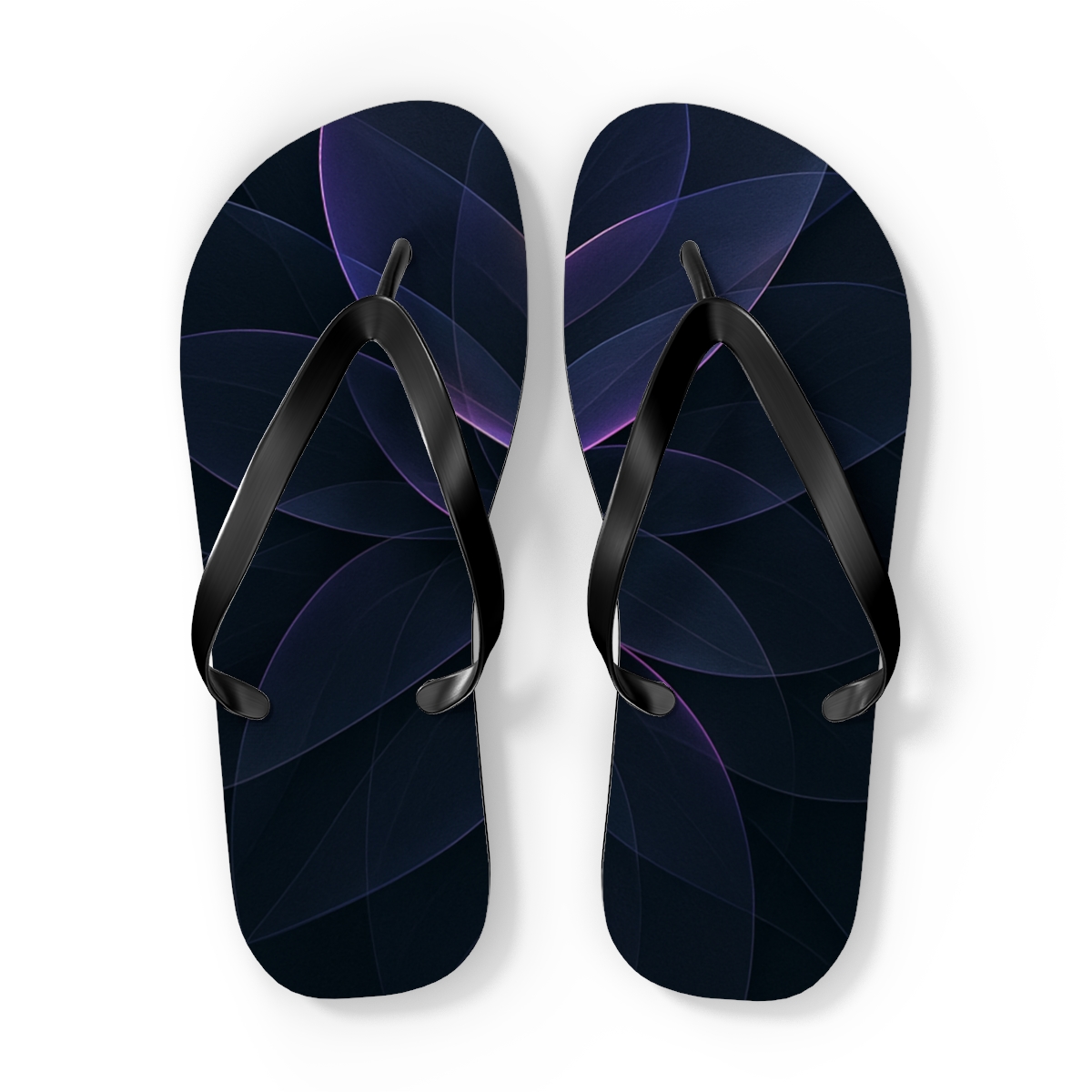 Orchid Petal Circuit Weave custom flip flops