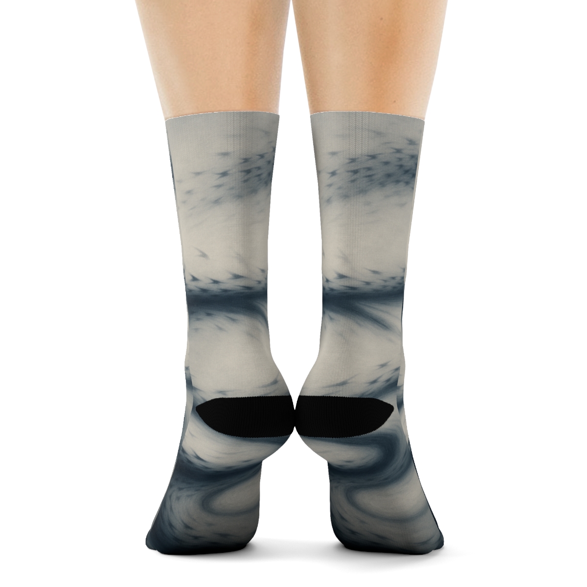 Murmuration Cipher Flight unique printed sockscustom socks