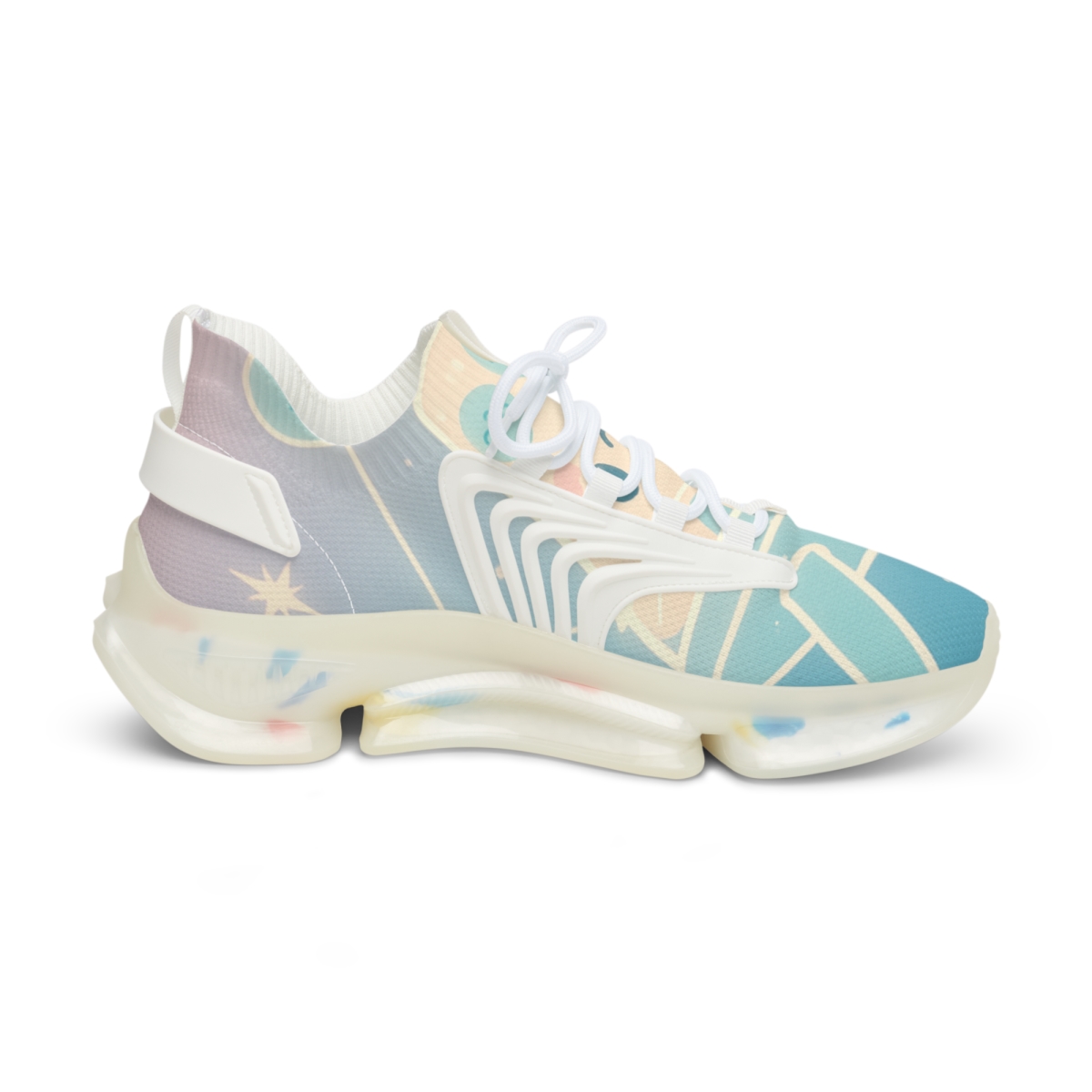 Cosmic Bubble Tea Constellation designer branded sneakers