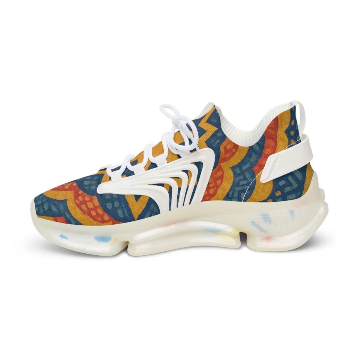 Fractal Starburst Medallion designer branded sneakers