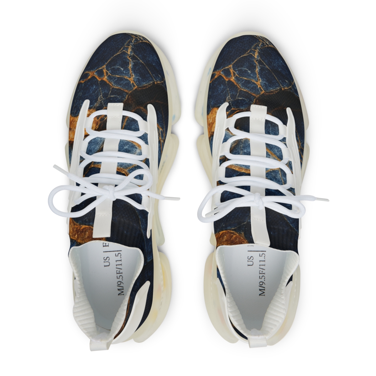 Prismatic Strata Vein Lattice designer branded sneakers