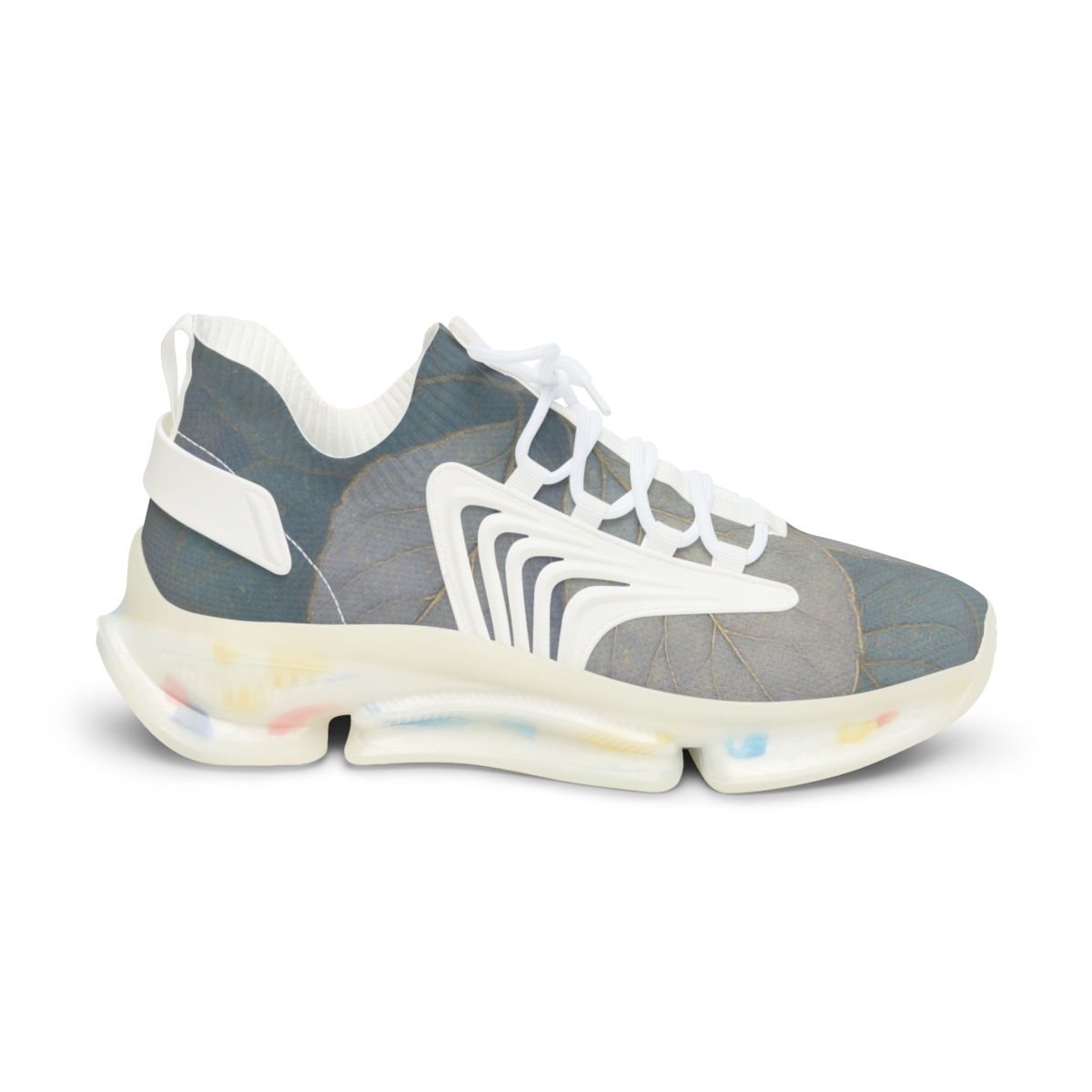Petal Vein Mosaic stylish casual sneakers