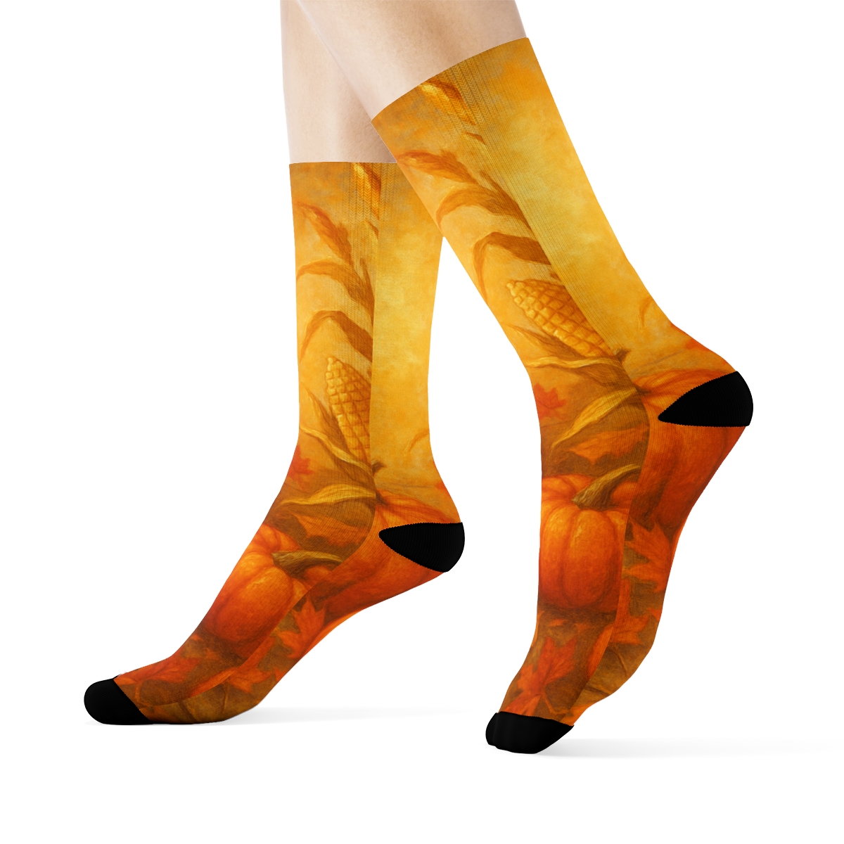 Harvest Glow Crew Socks