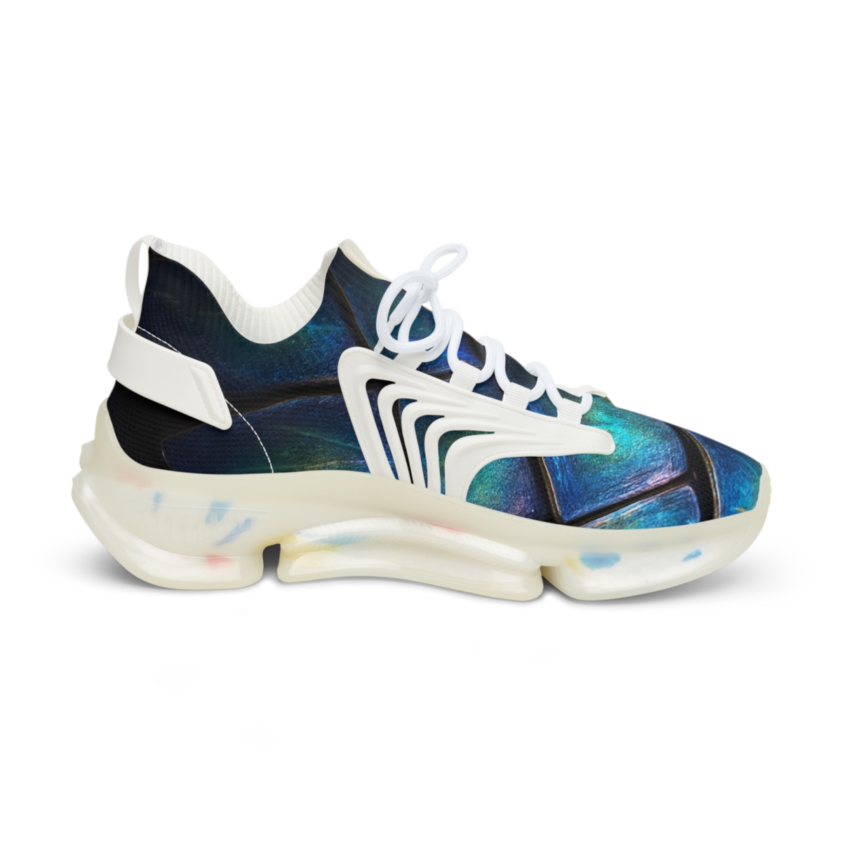 Iridescent Beetle Carapace Prism trendy fashion sneakers