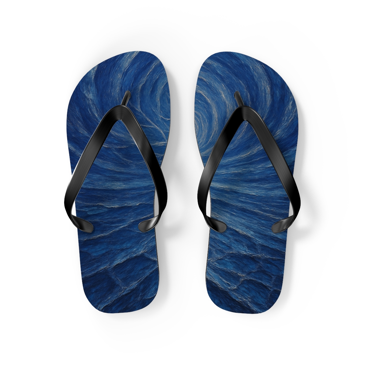Indigo Tide Flip Flops