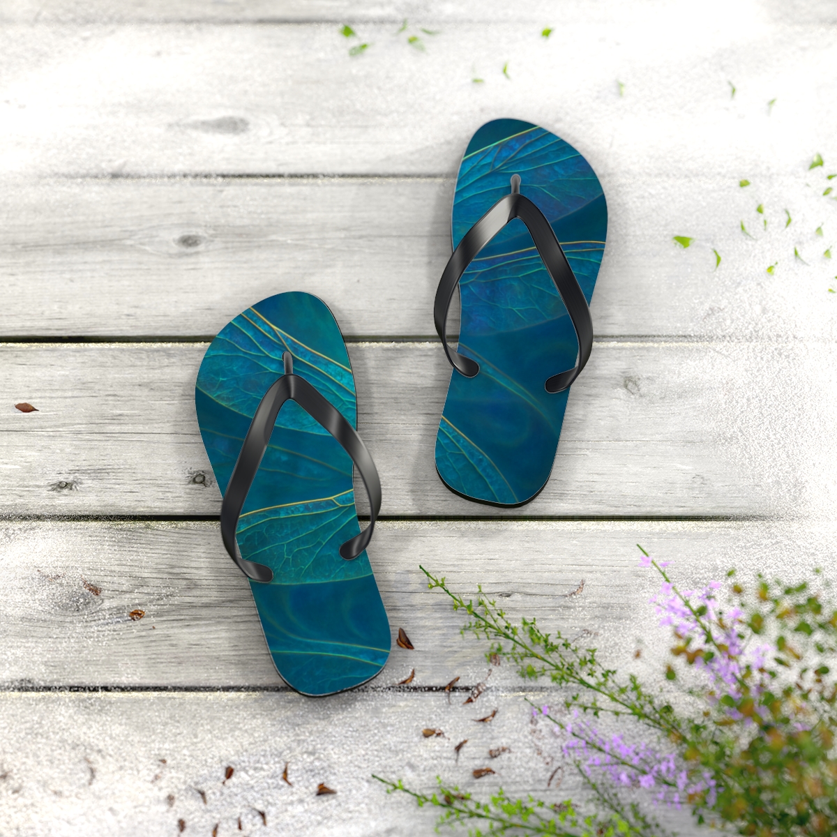 Dragonfly Whisper Flip Flops