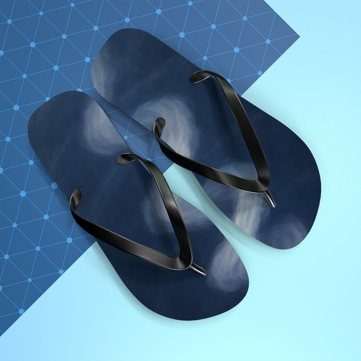 Vapor Line Helix custom flip flops