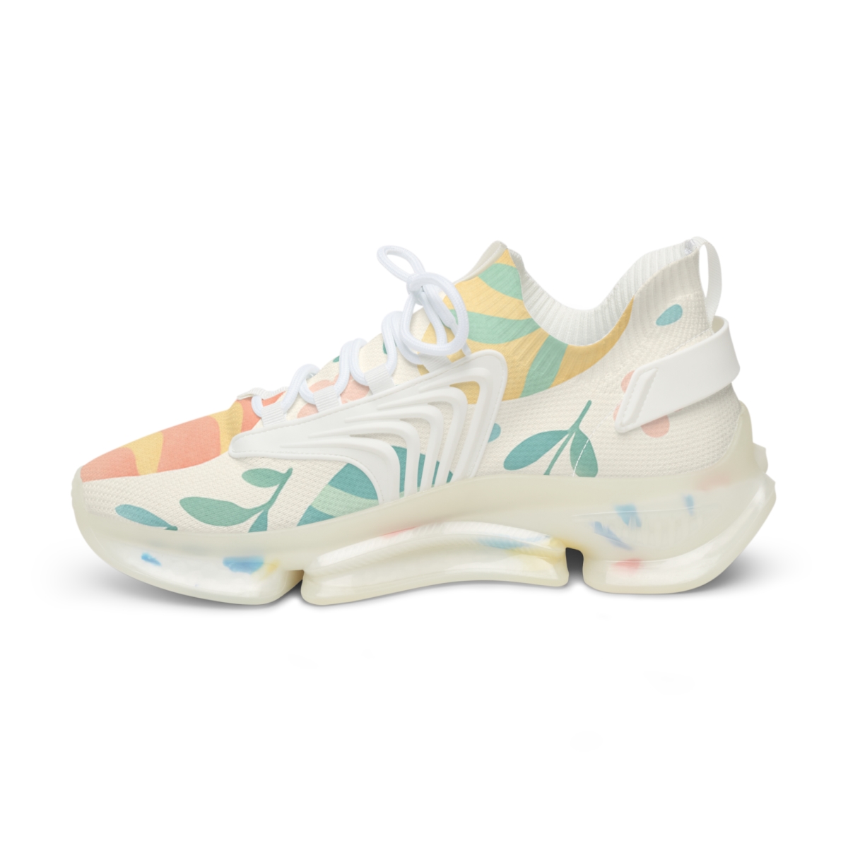 Spring Ribbon Egg Orbit custom sneakers