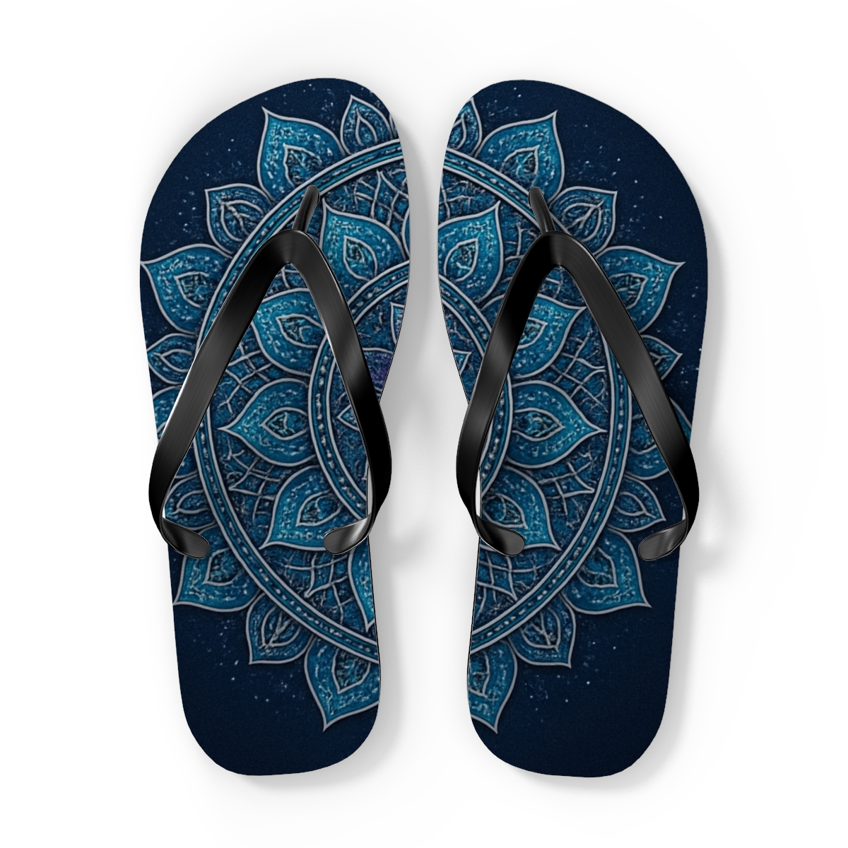 Prismatic Orbit Filigree comfortable casual flip flops