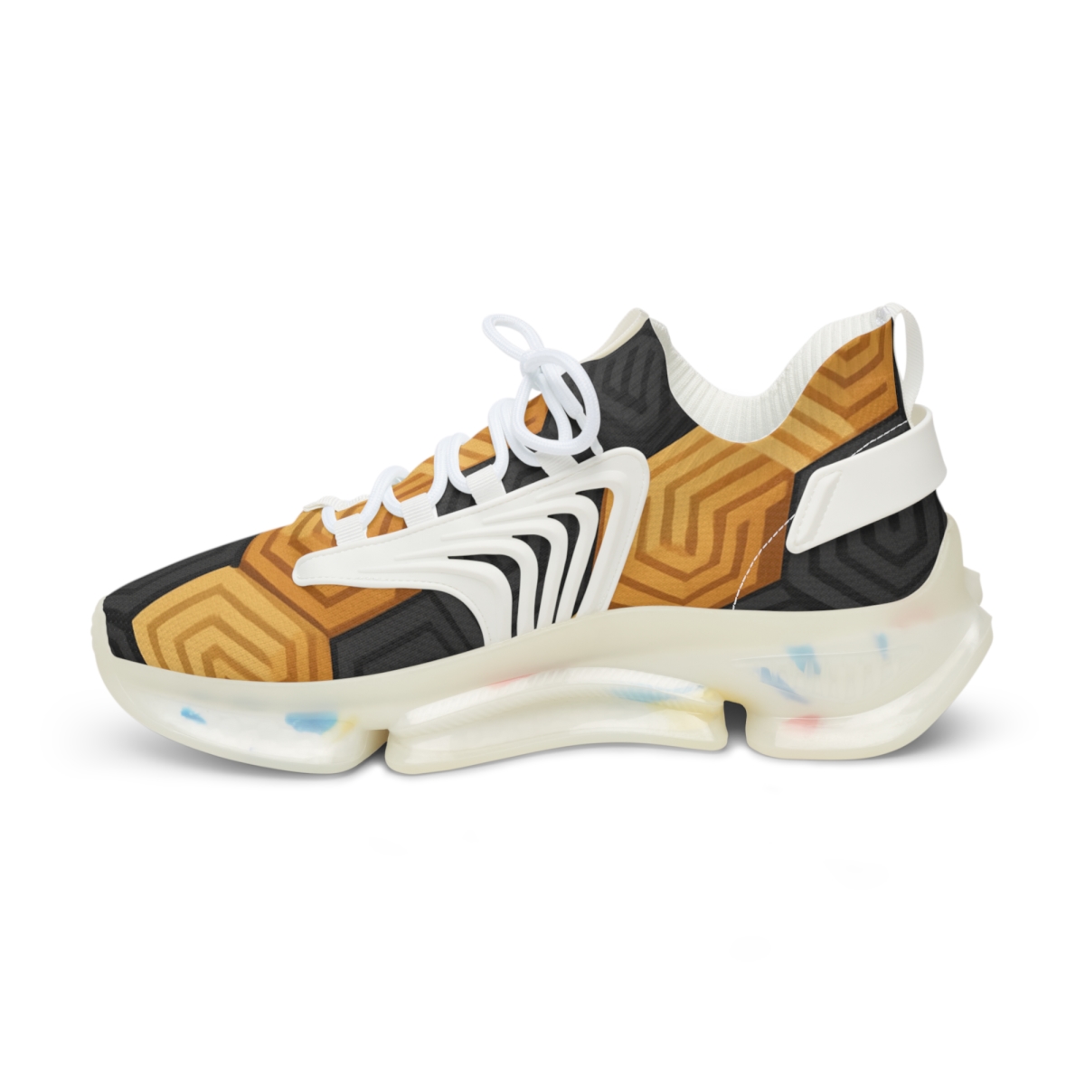 Hex Ripple Staircase Field stylish casual sneakers