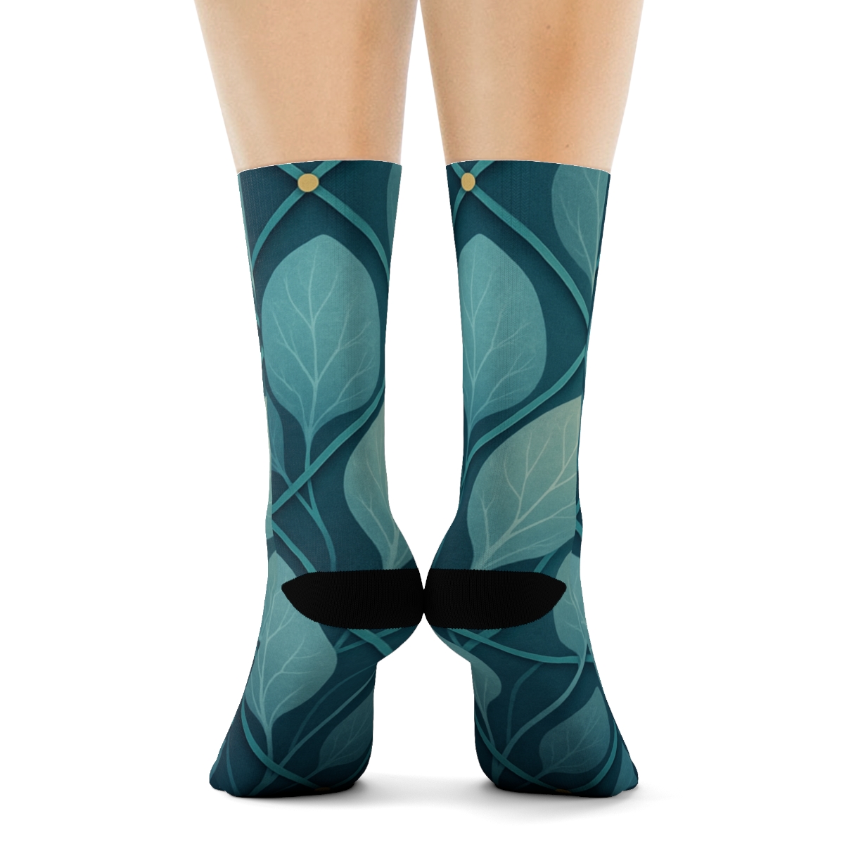 Veinwork Prism Lattice trendy colorful socks