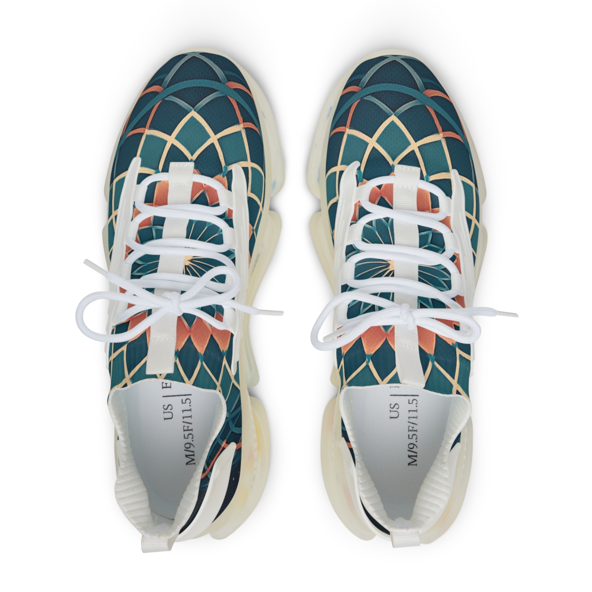 Nebula Lattice Rosette comfortable running sneakers