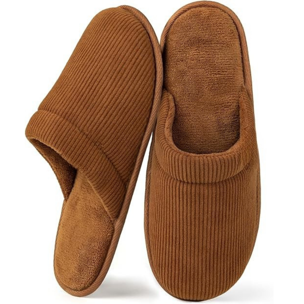 Corduroy Slip On Slippers